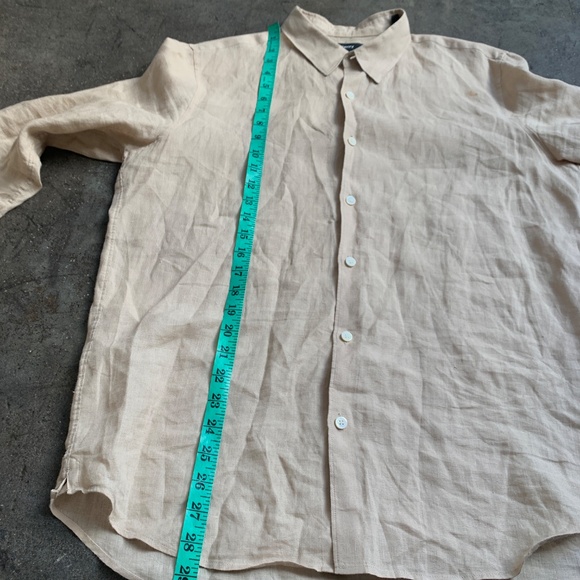 225$ Theory Irving Shirt in Relaxed Linen - Picture 6 of 12